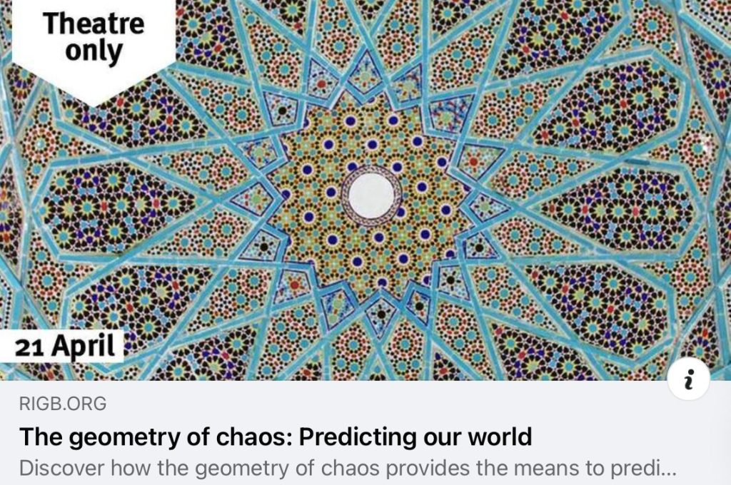 Tim Palmer: Geometry of Chaos